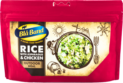 Blå Band | Rice With Asparagus & Chicken | Freeze-dried food | 143g
