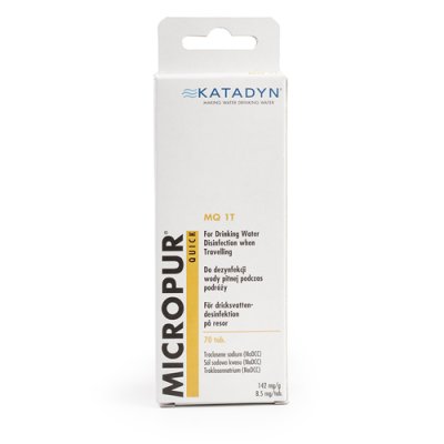 Katadyn Micropur Quick MT1T | Water purification tablets