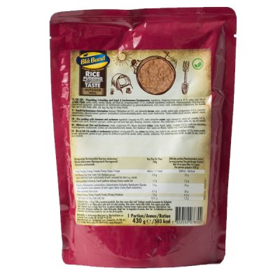 Blå Band | Rice pudding with cinnamon & cardamom | MRE | 430g
