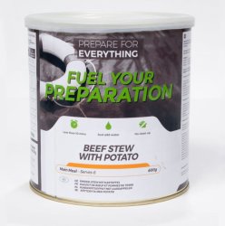 Fuel Your Preparation | Beef and Potato Stew | Freeze-dried food | 600g