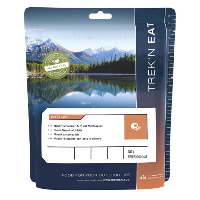 Trek'n Eat | Swiss muesli with milk | Freeze-dried food | 150g