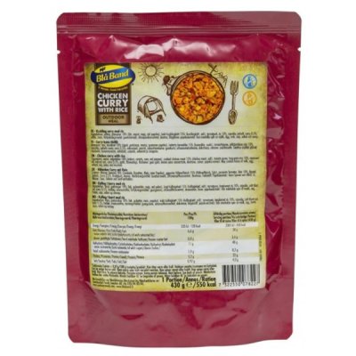 Blå Band | Chicken curry with rice | MRE | 430g