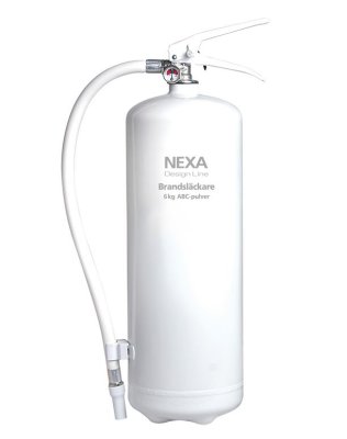 Fire Extinguisher Nexa Fire & Safety White 6kg