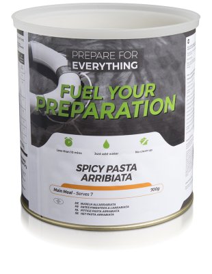 Fuel Your Preparation | Spicy Pasta Arrabiata | Freeze-dried food | 700g