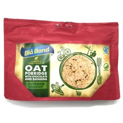 Blå Band | Oat porridge with banana & chocolate | Freeze-dried food | 150g