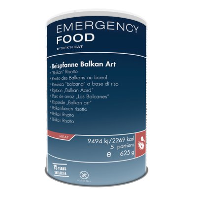Emergency Food | Balkan Risotto | Freeze-dried food | 625g