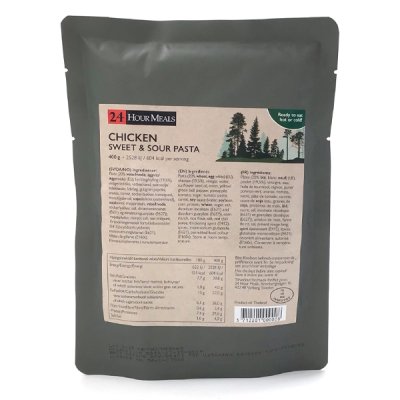 24 Hour Meals | Chicken Sweet and sour pasta | MRE | 400g