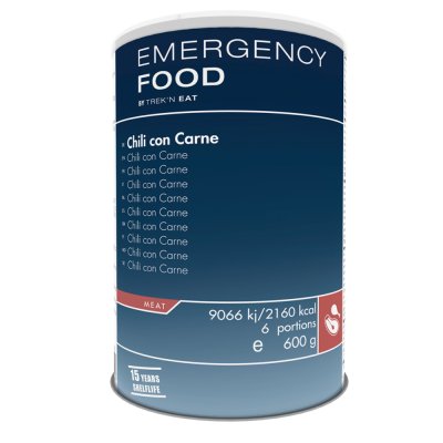 Emergency Food | Chili con Carne | Freeze-dried food | 600g