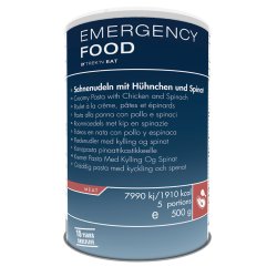 Emergency Food | Creamy Pasta with Chicken and Spinach | Freeze-dried food | 500g