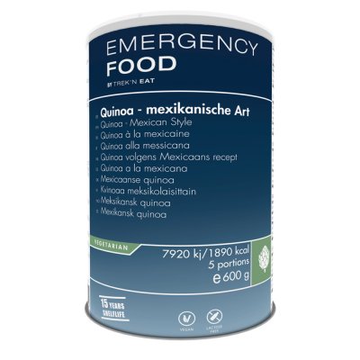 Emergency Food | Quinoa Mexican Style | Freeze-dried food | 600g