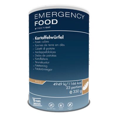 Emergency Food | Potato Cubes | Freeze-dried food | 400g