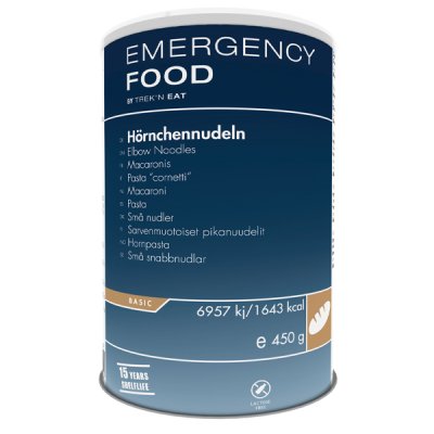 Emergency Food | Elbow Noodles | Freeze-dried food | 450g