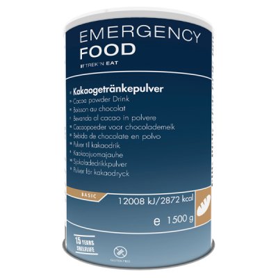Emergency Food | Cocoa Drink | Freeze-dried food | 800g