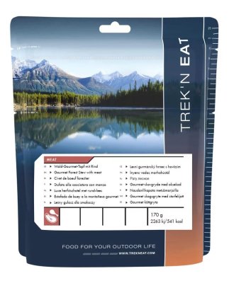 Trek`n Eat | Gourmet Forest Stew with meat | Freeze-dried food | 170g