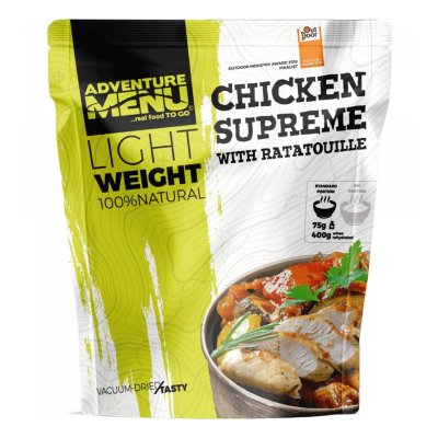 Adventure Menu | Chicken supreme with ratatouille Big Portion | Freeze-dried food | 113g