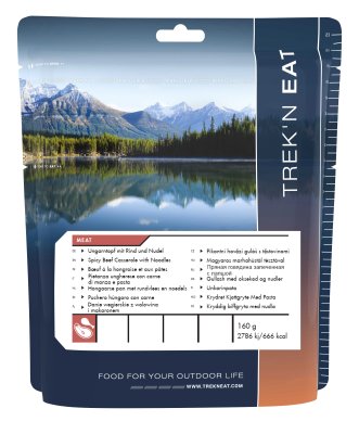 Trek`n Eat | Spicy Beef Casserole with Noodles | Freeze-dried food | 160g