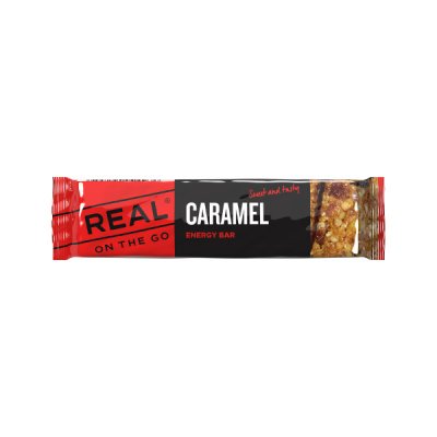 Real On The Go Caramel Energy Bar | 40g