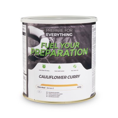 Fuel Your Preparation | Cauliflower Curry | Freeze-dried food | 600g