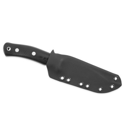 Casström No.10 Swedish Forest Knife, Black micarta, Stainless, Kydex
