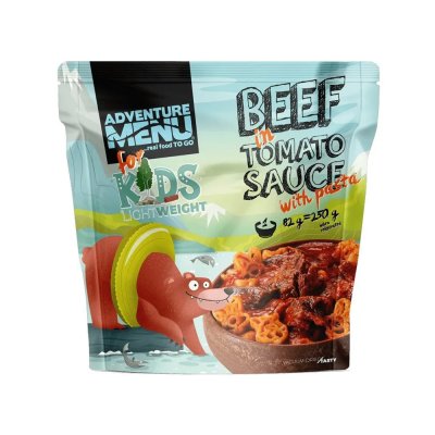Adventure Menu | Beef in Tomato Sauce with Pasta | Freeze-dried food | 82g