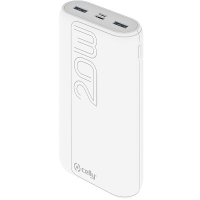 Celly Portable PowerBank 20000 mAh White
