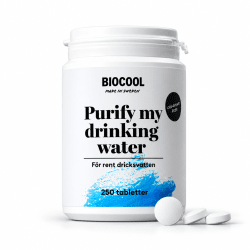 Biocool - Purify my drinking water, 250 tbl | Water purification tablets