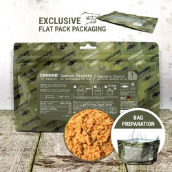 Convar Emergency Food | Vegetable Risotto | Freeze-dried food | 160g