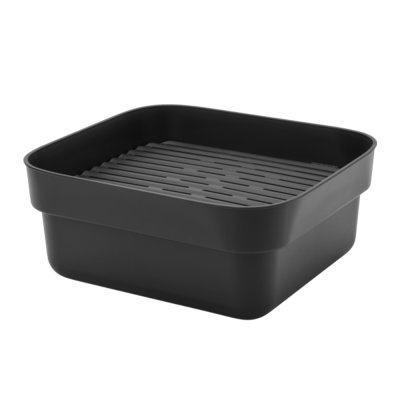 Dishwasher with drying tray