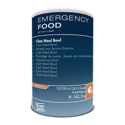 Emergency Food | Oat Meal Bowl | Freeze-dried food