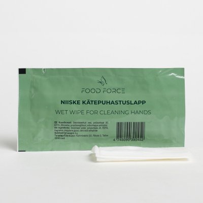 Food Force Wet wipe
