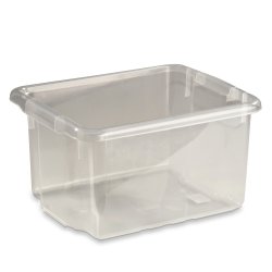 Storage box Nordic 15L Transparent