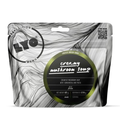 LyoFood | Cream of mushroom soup with Gorgonzola and pasta | Freeze-dried food | 65g