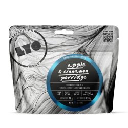 LyoFood | Organic porridge with apple, cranberry, cinnamon & chia | Freeze-dried food | 70g
