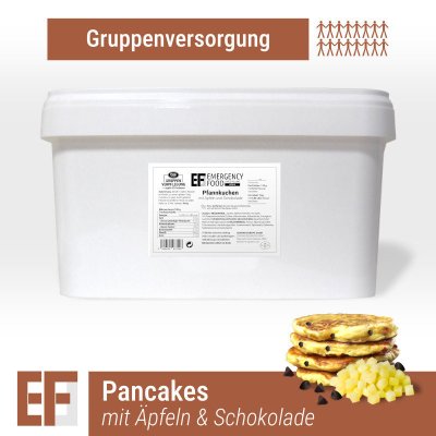 Convar Emergency Food | Pancake with Apples and Chocolate | Freeze-dried food | 5500g