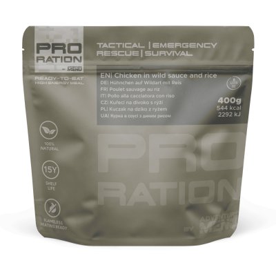 Pro Ration | Chicken In Wild Sauce And Rice | MRE | 400g