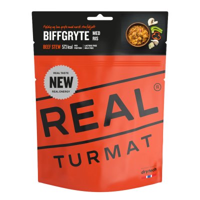 Real Turmat | Beef Stew with Rice | Freeze-dried food | 128g