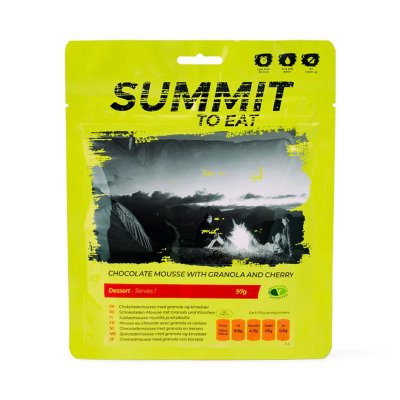 Summit To Eat | Chocolate Mousse with Granola &Cherry | Freeze Dried Food | 97g