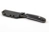 Casström Safari Mini Hunter, Black G10, Stainless/Hollow grind