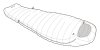 Vaude Rotstein 700 DWN - Sleeping bag spring & fall