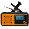 Hand Cranked Radio SY-376 with solar cells & 4000 mAh powerbank