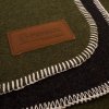 Petromax Wool Blanket Moss green and Black