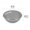 Petromax Enamel Bowls 1L 2 pcs Black