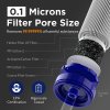 Membrane Solutions Straw Blue | water filters