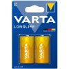 Varta Longlife C-battery 2-pack