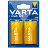 Varta Longlife D-battery 2-pack