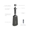 Lifestraw Peak Series Squeeze Dark Gray 650ML | water filter