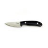 Casström Safari Mini Hunter, Black G10, Stainless/Hollow grind