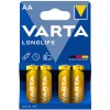 Varta Longlife AA battery 4-pack