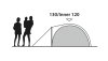 Outwell Cloud 3 | Tent | 3 people
