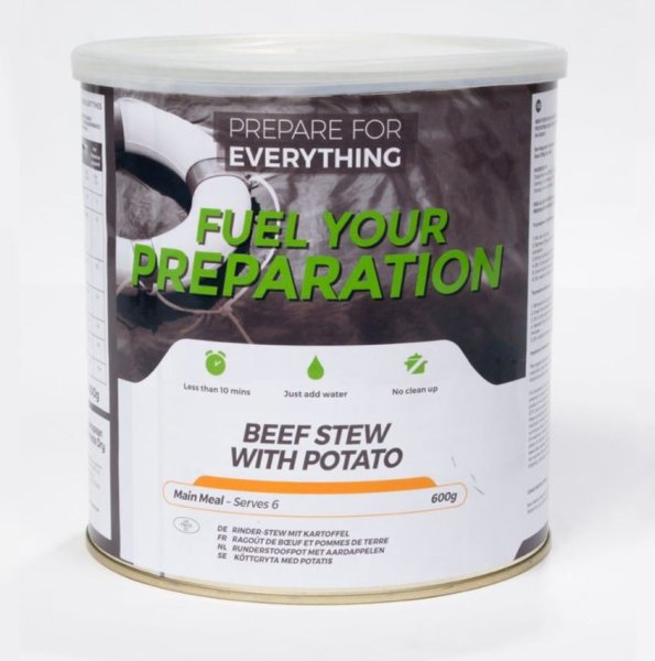 Fuel Your Preparation | Beef and Potato Stew | Freeze-dried food | 600g